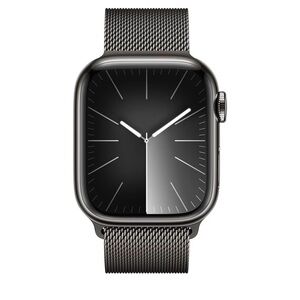 Apple Watch Series 9 Graphite Stainless Steel Case with Graphite Milanese Loop